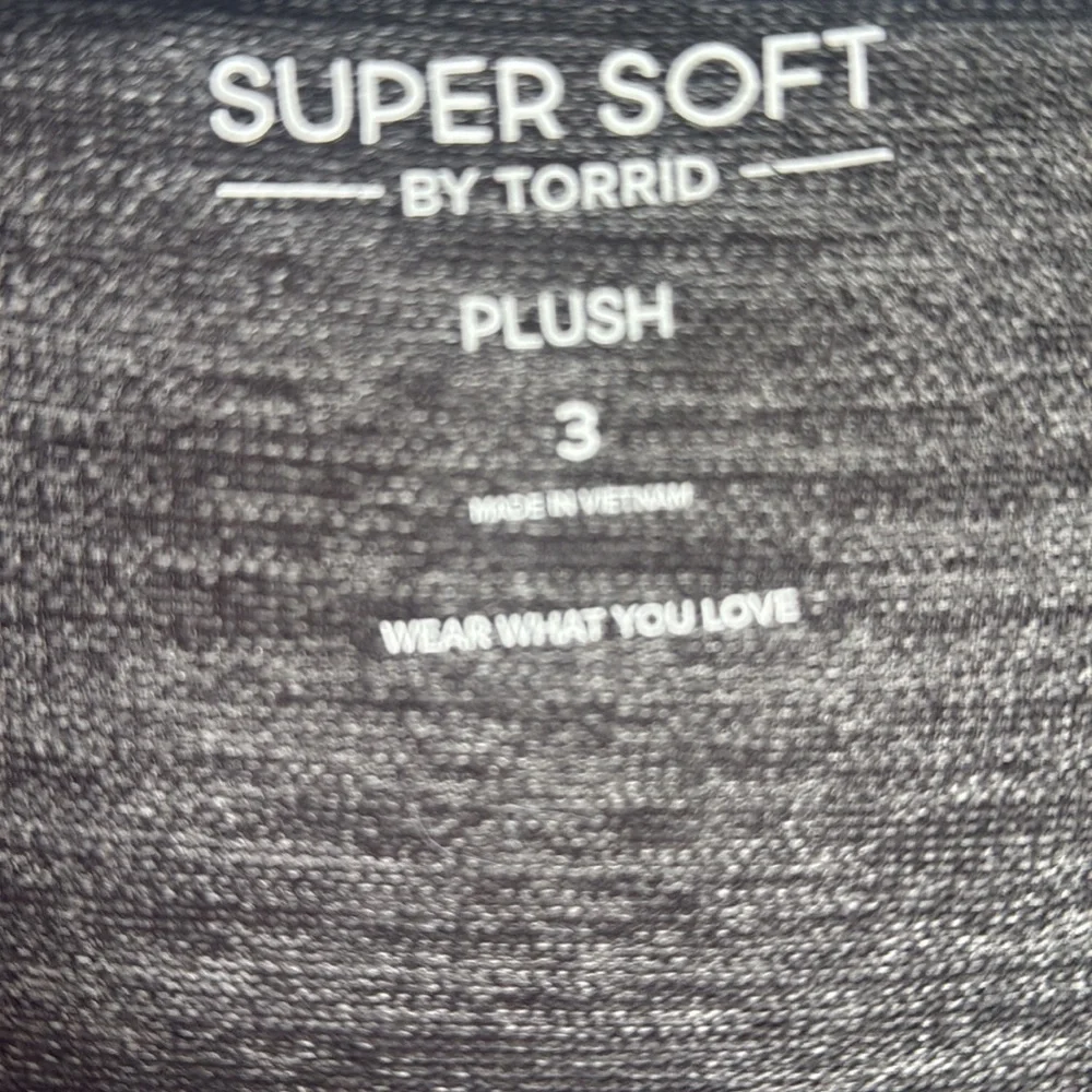 Torrid At The Knee Super Soft Plush Hacci Faux Wrap Dress W1371 Plus Size 3X - Picture 6 of 10